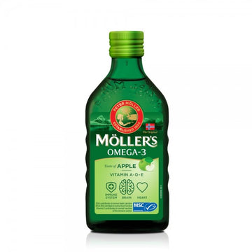 Mollers Cod Liver Oil Μήλο 250mL